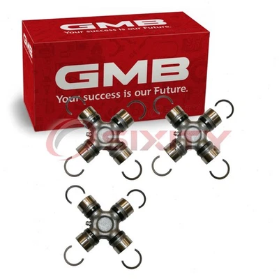 3 pc GMB Rear Shaft All Universal Joints for 1976-1979 Cadillac Seville qf - Image 1 of 4