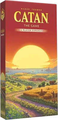 CATAN 5-6 Player Board Game Expansion (6th Edition) Ages 10+, 3-6 Players - Image 1 of 4