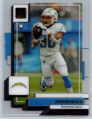 2022 Panini Clearly Donruss Austin Ekeler Gold - Image 1 of 2