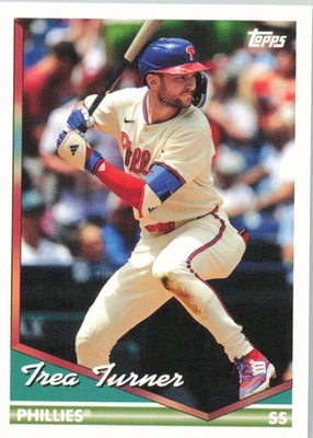 2024 Topps Archives 1994 #292 Trea Turner Philadelphia Phillies - Image 1 of 2