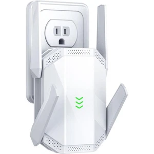 2025 WiFi Extender Signal Booster - Long Range Coverage - Afbeelding 1 van 3