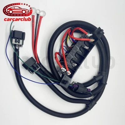 Dual Speed Electric Fan Wiring Harness Fits For 674-00923 Chevy Avalanche 1/2500 Foto 1 de 4