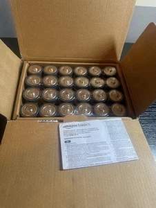 AmazonBasics LR20-24PK D Cell Everyday Alkaline Battery - 24 Pack - Picture 1 of 3