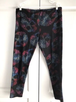 Leggings al Tobillo No Boundaries Junior Estampado de Calavera Talla XXXL (21) Multicolor Negro Foto 1 de 4