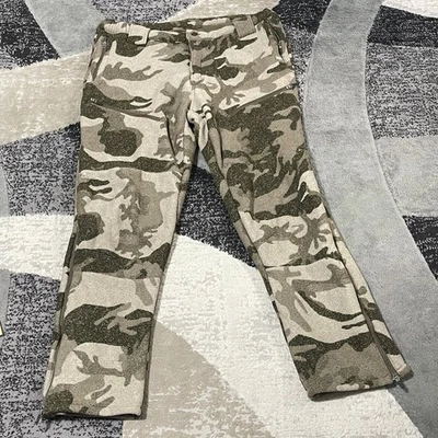 Pantalones Camuflados Caballas Thermocline 40x32 Marrón Polar Línea Térmica Caza Cremallera Pesada Foto 1 de 4