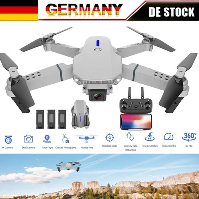 Drohne für Anfänger FPV Selfie Drone mit Kamera für Erwachsene Kinder Quadcopter - Bild 1 von 4
