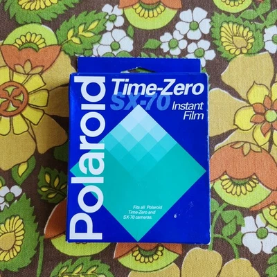 Polaroid Time Zero SX-70 Vintage Instant Film Sealed, Expired 07/98 - Image 1 of 4