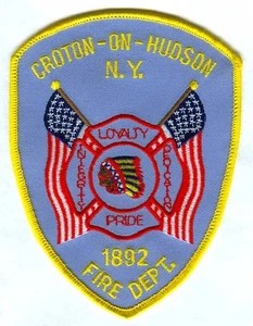Croton on Hudson Fire Department Patch New York NY - Picture 1 of 1