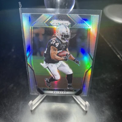 Panini Prizm Marshawn Lynch #84 Silver Prizm SP Oakland Raiders 2017 Foto 1 de 2