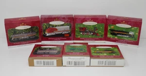 Hallmark Keepsake 1999-2001 Lionel Train Locomotive Tender Christmas Ornaments - Picture 1 of 11