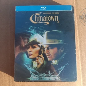 Chinatown (Blu ray, 1974) Steelbook Jack Nicholson Faye Dunaway Steel Book - Foto 1 di 8