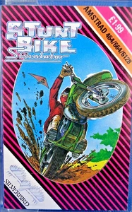 SCHNEIDER/AMSTRAD CPC -- STUNT BIKE SIMULATOR (SILVERBIRD) - Picture 1 of 2