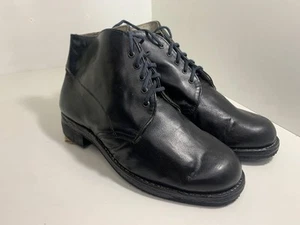 Soviet Russian Combat Boots Shoes NAVY USSR Uniform 40 - Picture 1 of 8