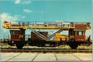 Vintage Netherlands Dutch Heavy Equipment 4x6 Postcard "ELECTRO RAIL" Unused - Picture 1 of 2