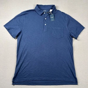 Camisa J Crew Para Hombres XL Golf Polo Básico Azul Marino Tejida Preppy Clásica Sólida Playa - Imagen 1 de 9