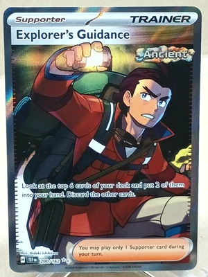 Explorer's Guidance Ultra Rare #200/162 - Sv05: Temporal Forces Pokemon TCG - Image 1 of 2