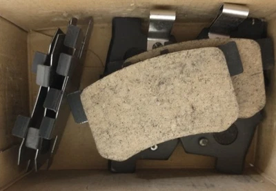 Rear Brake Pad Set - Nissin NPO-110W-SB fits Acura CL/Integra/RSX/TL/TSX, 87-08 - Image 1 of 2