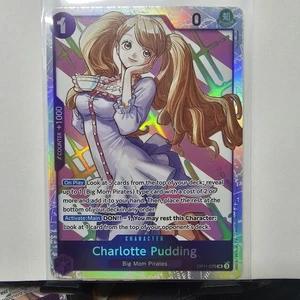 One Piece Card Game OP11-070 Charlotte Pudding SR English A Fist of Divine Speed - Picture 1 of 1