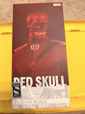SIDESHOW EXCLUSIVO CALAVERA ROJA figura escala 1/6 con cabeza esculturada alternativa Foto 1 de 4