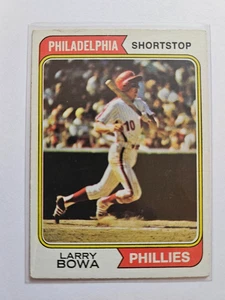 1974 TOPPS LARRY BOWA #255 VG/EX - Picture 1 of 2
