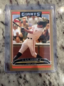 2006 Topps J.T. Snow #123 Gold / 2006 - Picture 1 of 2