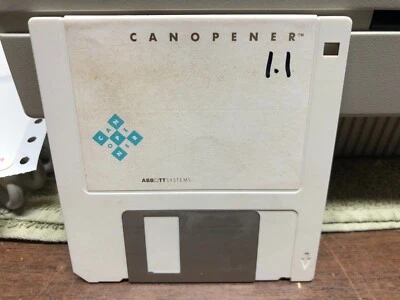 CanOpener версия 1.1 программное обеспечение 3-1/2" диски - винтажный Mac программное обеспечение - Изображение 1 из 2