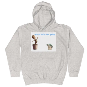 Yoda Groot kids hoodie - Picture 1 of 1