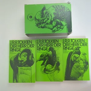 Der Herr Der Ringe 1+2+3 Carroux Übersetzung +Karten J.R.R. Tolkien | Akzeptabel - Bild 1 von 6
