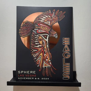 Eagles Weekend 6 FOIL Poster Nov 8-9, 2024 Sphere Las Vegas (18x24) Long Goodbye - Picture 1 of 8