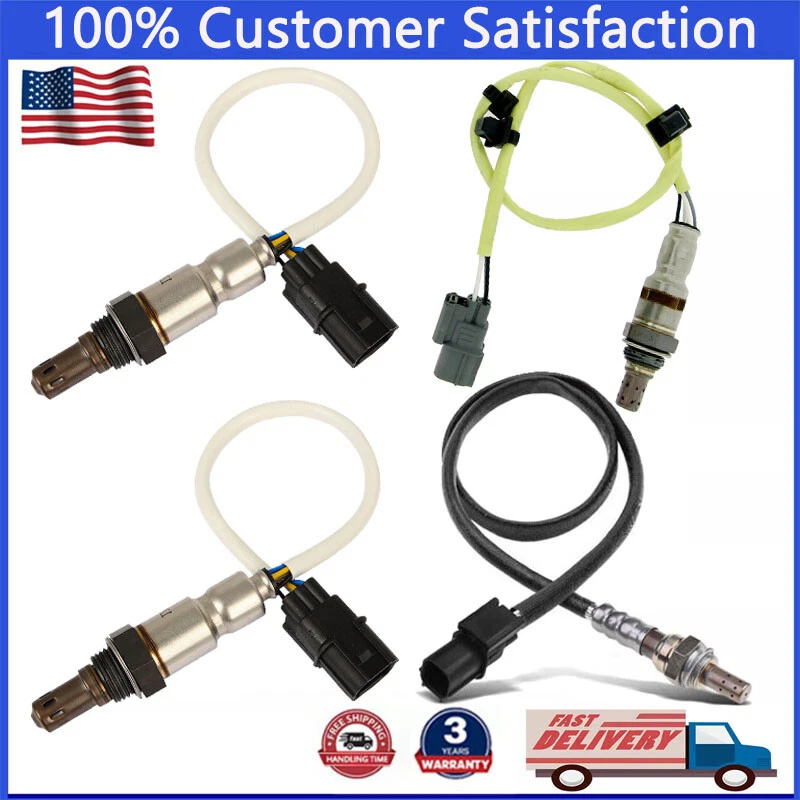 Sensor de oxígeno O2 ascendente+descendente 4 piezas para Acura TL TSX MDX ZDX 2010 2011 2012 2013 2010 Foto 1 de 4