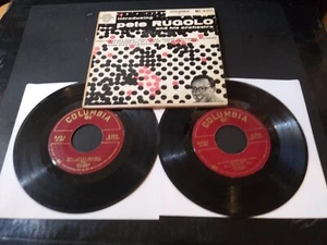 Introducing Pete Rugolo VG Original Columbia 45RPM 2xEP Record & Pic Sleeve 1954 - Imagen 1 de 6