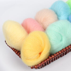 25g/Ball Mohair Cashmere Wool Knitting Yarn DIY Soft Crochet Hand Woven Thread