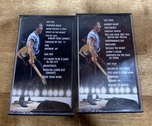 BRUCE SPRINGSTEEN & E STREET BAND LIVE 1975-85 3 Cassette Box Set Side 1 & 3 - Picture 1 of 3
