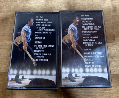 BRUCE SPRINGSTEEN & E STREET BAND LIVE 1975-85 3 Cassette Box Set Side 1 & 3 - Image 1 of 3