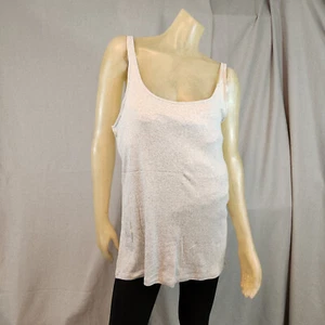 Old Navy Solid Gray Scoop Neck Tank Top Shirt Camisole Womens NEW XXL XXLARGE - Picture 1 of 5