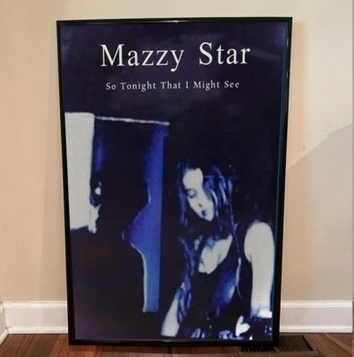 Mazzy Star Poster Music Rock Band Poster, Mazzy Vintage Poster