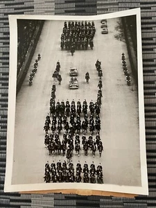 Vintage 1959 AP Photo Gen Charles De Gaulle Coty Champs Elysee Citroen Chapron - Picture 1 of 5