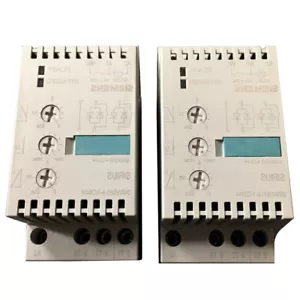 Relè avviamento soft 2 pezzi SIEMENS 3RW3014-1CB04 usato - Foto 1 di 1