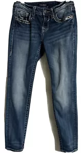 Vigoss Junior Capri Jeans size 1/2 Heritage Fit. (J12) - Picture 1 of 4