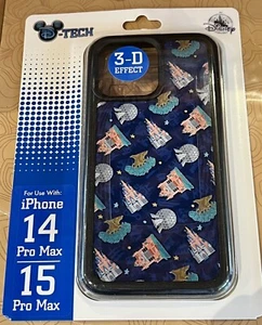2024 Disney World Four Park Icons iPhone 14 Pro Max 15 Pro Max Case - Picture 1 of 1