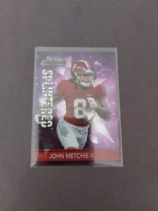 2021 Wildcard Alumination John Metchie III Splintered Purple Nil Rc Texans - Picture 1 of 2