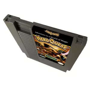 🛡️ Hero Quest 8-Bit 72-Pin NES Game Cartridge - NTSC/PAL Retro Adventure 🎮 - Bild 1 von 4