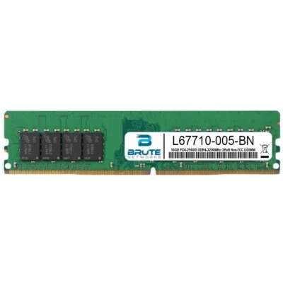 L67710-005 - HP Compatible 16GB DDR4-3200Mhz 2Rx8 Non-ECC UDIMM - Image 1 of 3