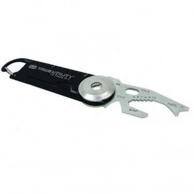TRUE UTILITY DAWG POCKET KEYRING MULTITOOL 14 TOOLS IN 1 - Image 1 of 4