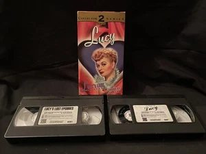 I Love Lucy VHS 2 Pack Collector Series Lucy's Lost Episodes VHS Tested EUC - Picture 1 of 7