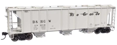 Walthers MainLine 910-7055 Rio Grande DRG&W 18216 PS-2 Covered Hopper - Image 1 of 4