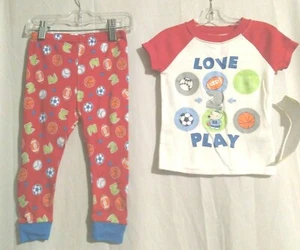 18 Month Boy Sport Cotton Pajama Set - Picture 1 of 5
