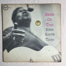 SISTER ROSETTA THARPE Sister On Tour 1961 Vinyl LP Verve V6/V3005 - VG