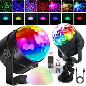 Xmas Party Magic Ball Light LED DJ Club Stage Lights Party Disco RGB Rotating - Picture 1 of 53