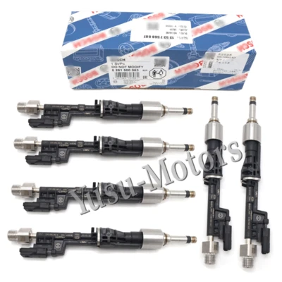 6x Inyectores de combustible originales BOSCH para BMW 535i GT 2010-2011 X6 3,0 L 13537568607 Foto 1 de 4